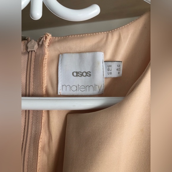 Light pink maternity dress - US8 - ASOS - Picture 2 of 2